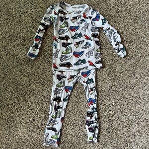 Monkeeroos bamboo shoe lover pajamas